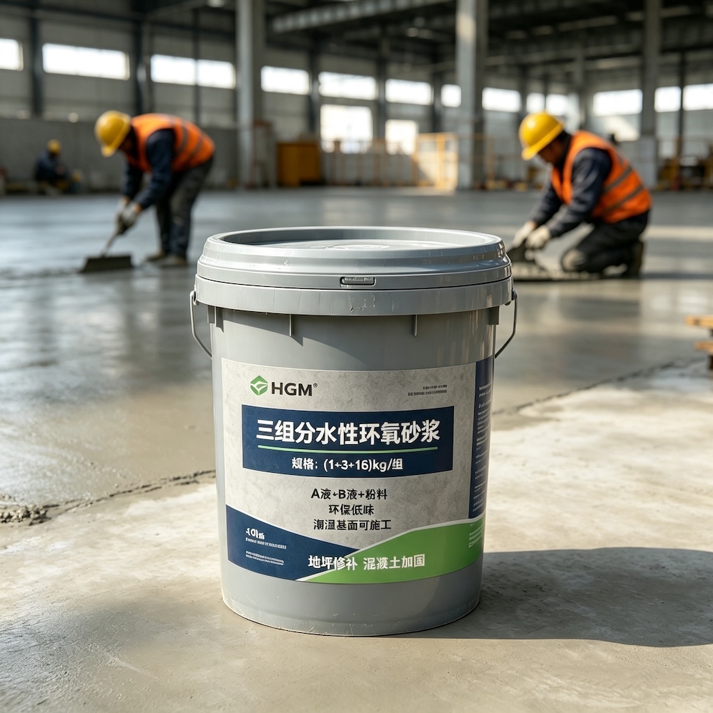 梁河三组份水性环氧砂浆